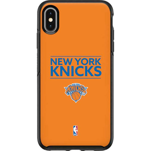 NBA New York Knicks Standard - Orange Otterbox Symmetry iPhone Skin