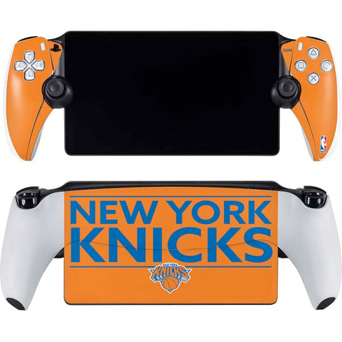 NBA New York Knicks Standard - Orange PlayStation Portal Remote Player Skin