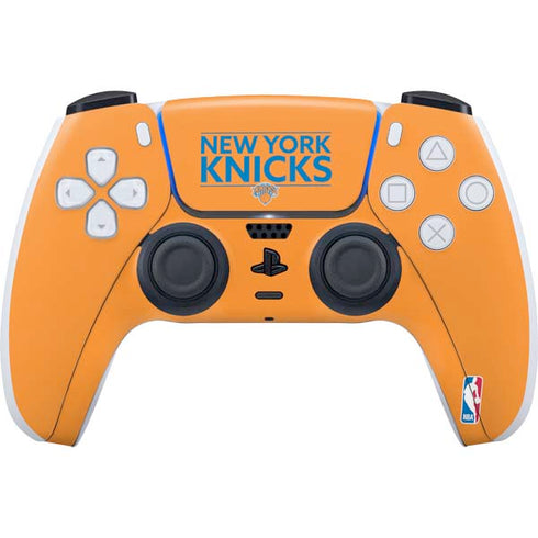 NBA New York Knicks Standard - Orange PS5 Controller Skin