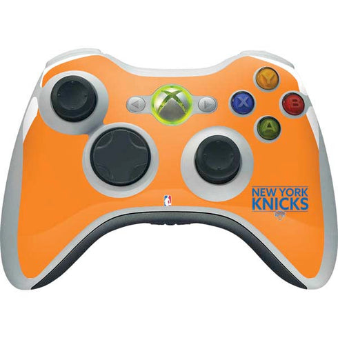 NBA New York Knicks Standard - Orange Xbox 360 Wireless Controller Skin