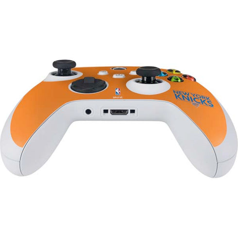 NBA New York Knicks Standard - Orange Xbox Series S Controller Skin