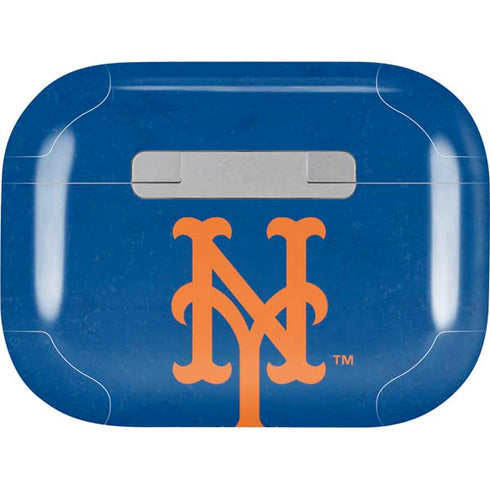 MLB New York Mets - Solid Distressed AirPods Pro 2nd Gen Skin