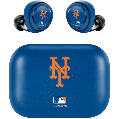 MLB New York Mets - Solid Distressed Amazon Echo Buds Skin