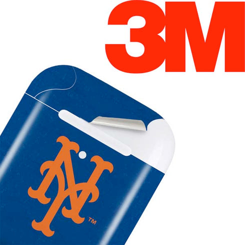 MLB New York Mets - Solid Distressed Apple AirPods 2 Skin