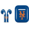 MLB New York Mets - Solid Distressed Apple AirPods Skin