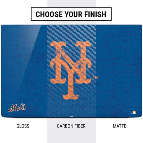 MLB New York Mets - Solid Distressed Dell Vostro Skin