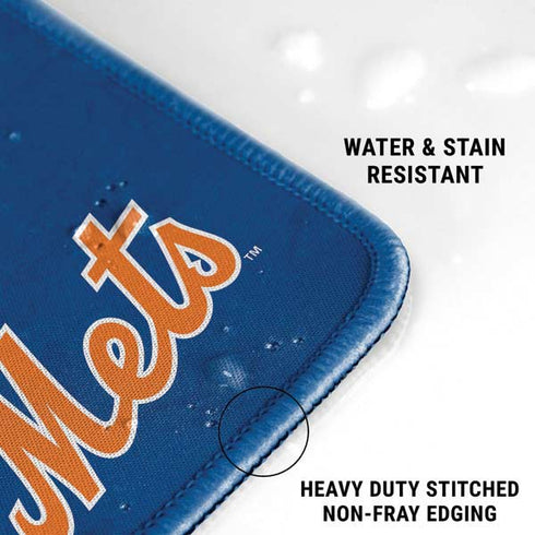 MLB New York Mets - Solid Distressed Gaming Mouse Pad