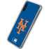 MLB New York Mets - Solid Distressed Galaxy A10e Clear Case