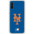 MLB New York Mets - Solid Distressed Galaxy A10e Clear Case