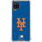 MLB New York Mets - Solid Distressed Galaxy A12 Clear Case