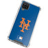 MLB New York Mets - Solid Distressed Galaxy A12 Clear Case