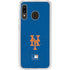 MLB New York Mets - Solid Distressed Galaxy A20 Clear Case