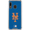 MLB New York Mets - Solid Distressed Galaxy A30 Clear Case