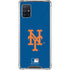 MLB New York Mets - Solid Distressed Galaxy A51 5G Clear Case