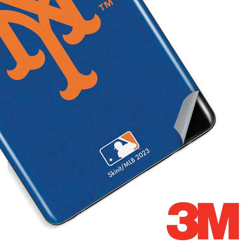 MLB New York Mets - Solid Distressed Galaxy Note 8 Skin