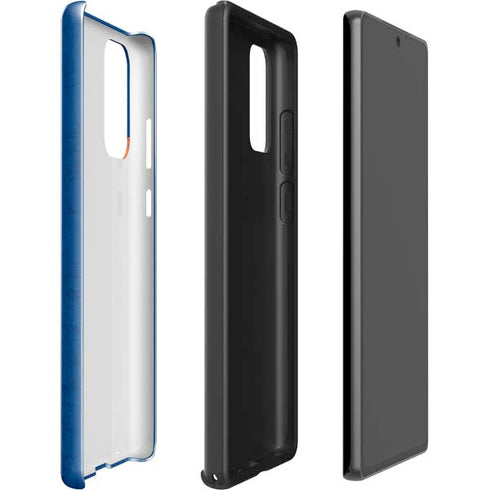 MLB New York Mets - Solid Distressed Galaxy Note20 5G Pro Case