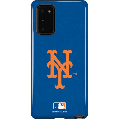 MLB New York Mets - Solid Distressed Galaxy Note20 5G Pro Case