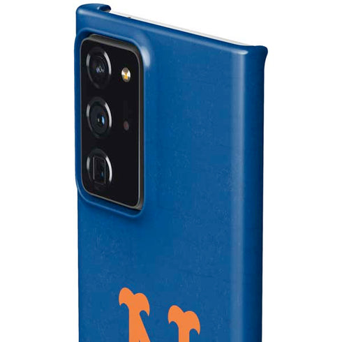 MLB New York Mets - Solid Distressed Galaxy Note20 Ultra 5G Lite Case