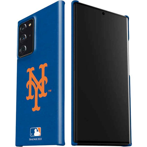 MLB New York Mets - Solid Distressed Galaxy Note20 Ultra 5G Lite Case
