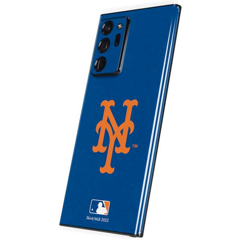 MLB New York Mets - Solid Distressed Galaxy Note20 Ultra 5G Skin