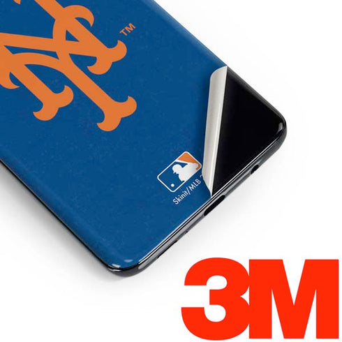 MLB New York Mets - Solid Distressed Galaxy S10 Skin