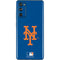 MLB New York Mets - Solid Distressed Galaxy S20 Fan Edition Skin