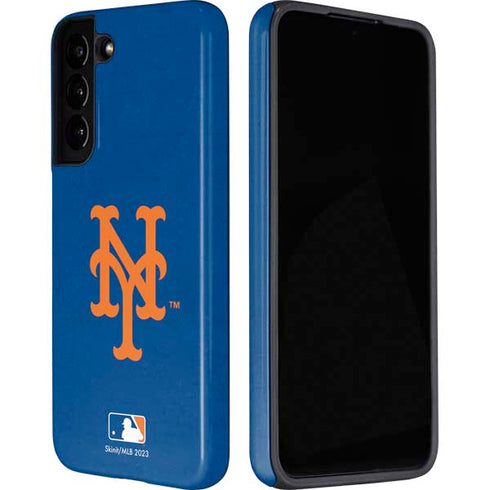 MLB New York Mets - Solid Distressed Galaxy S22 Plus Pro Case