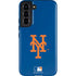 MLB New York Mets - Solid Distressed Galaxy S22 Pro Case