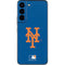 MLB New York Mets - Solid Distressed Galaxy S22 Skin