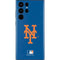 MLB New York Mets - Solid Distressed Galaxy S22 Ultra Skin