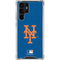 MLB New York Mets - Solid Distressed Galaxy S24 Ultra Clear Case