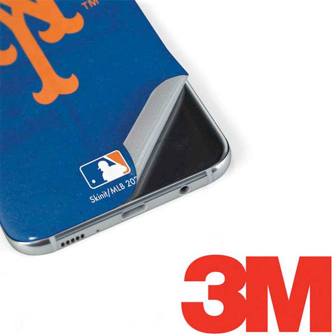 MLB New York Mets - Solid Distressed Galaxy S8 Plus Skin