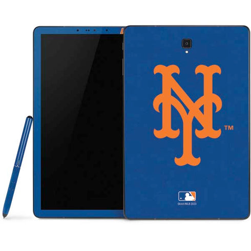 MLB New York Mets - Solid Distressed Samsung Galaxy Tab Skin