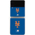 MLB New York Mets - Solid Distressed Galaxy Z Flip3 5G Skin