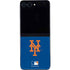 MLB New York Mets - Solid Distressed Galaxy Z Flip5 5G Skin