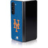 MLB New York Mets - Solid Distressed Galaxy Z Fold5 5G Skin