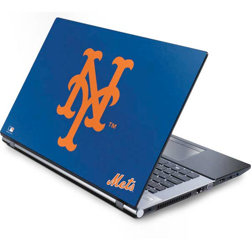 MLB New York Mets - Solid Distressed Generic Laptop Skin