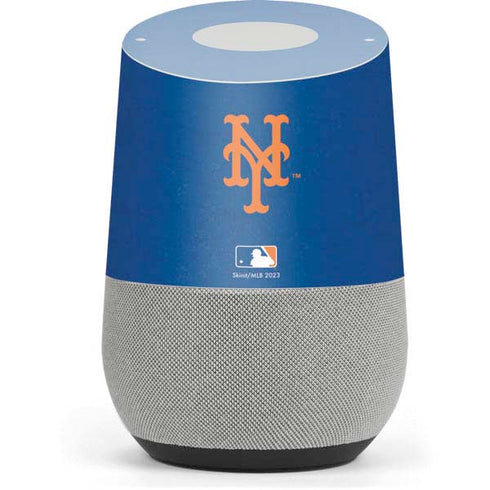 MLB New York Mets - Solid Distressed Google Home Skin