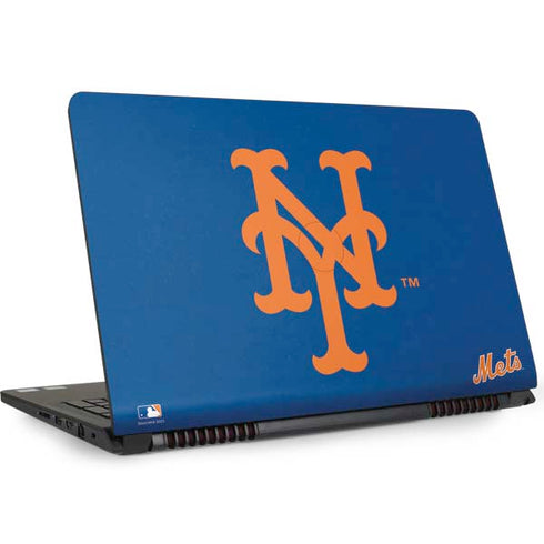 MLB New York Mets - Solid Distressed Dell Inspiron Skin