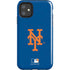 MLB New York Mets - Solid Distressed iPhone 11 Impact Case