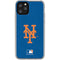 MLB New York Mets - Solid Distressed iPhone 11 Pro Clear Case