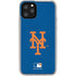 MLB New York Mets - Solid Distressed iPhone 11 Pro Clear Case