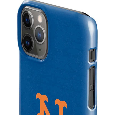 MLB New York Mets - Solid Distressed iPhone 11 Pro Lite Case