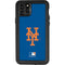 MLB New York Mets - Solid Distressed iPhone 11 Pro Max Waterproof Case