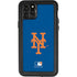 MLB New York Mets - Solid Distressed iPhone 11 Pro Max Waterproof Case