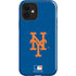 MLB New York Mets - Solid Distressed iPhone 12 Impact Case