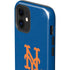MLB New York Mets - Solid Distressed iPhone 12 Impact Case
