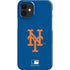MLB New York Mets - Solid Distressed iPhone 12 Mini Lite Case