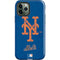 MLB New York Mets - Solid Distressed iPhone 12 Pro Max Impact Case