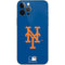 MLB New York Mets - Solid Distressed iPhone 12 Pro Max Skin